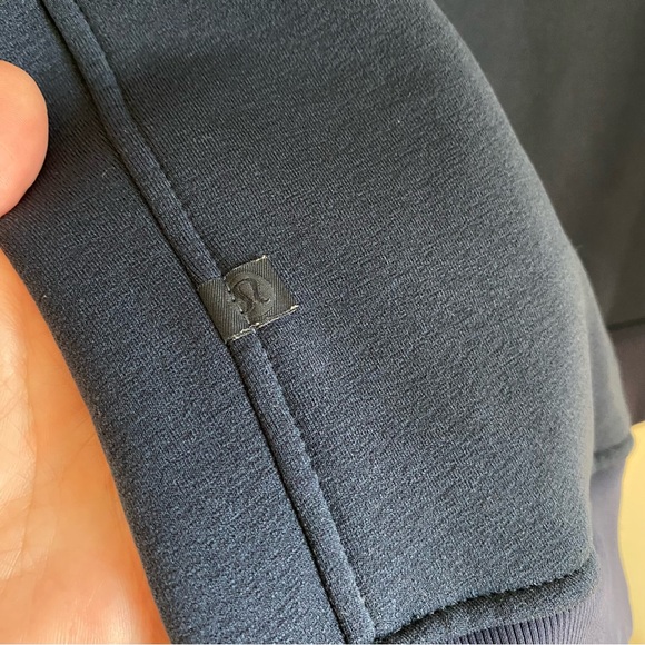 Lululemon Kick The Cold Funnel Neck Inkwell Navy Blue Size 6 - Picture 11 of 15